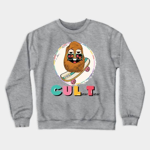 CULT Crewneck Sweatshirt by VultureVomitInc
